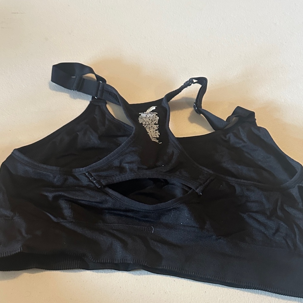 Black Sports Bra - Picture 5 of 5